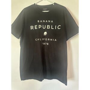 Banana Republic California 1978 Graphic T-Shirt Men’s Black Size XL